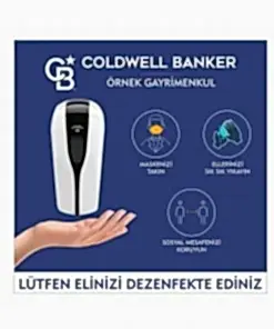 Duvara Monte Dezenfektan Standı (Sensörlü)