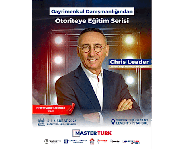 02-04 Şubat 2026 Chris Leader Gayrimenkul Danışmanlığından Otoriteye Eğitim Serisi
